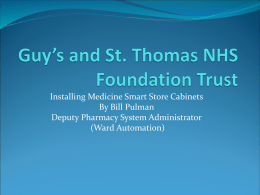 Guy’s and St.Thomas NHS Foundation Trust