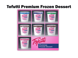 Tofutti Premium Frozen Dessert