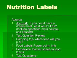 What&rsquo;s In A Label?