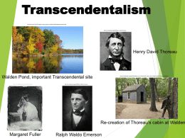 Transcendentalism - Los Gatos High School