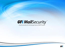 GFI MailSecurity