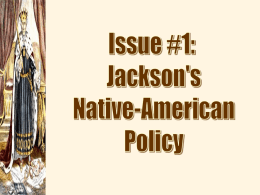 5) Jackson's Policies - St. John's School AP US