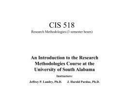 CIS 518