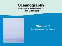 Garrison Oceanography 7e Chapter 9