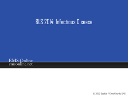 CBT621-EMT11: Infectious Disease