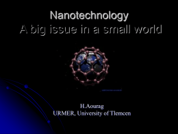 Nanotechnology - univ