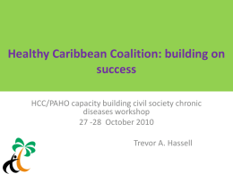 Healthy caribbean coalitiono