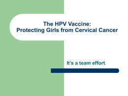 HPV and Protecting Your Daughter