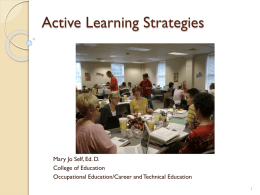 Adult Learners: Principles, Barriers and Best Practices