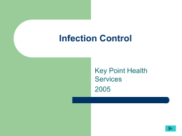 Infection Control - Keypoint Health Services Inc.