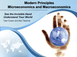 Modern Principles Microeconomics and Macroeconomics