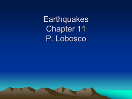 Earthquakes and Volcanoes - Tenafly Public Schools