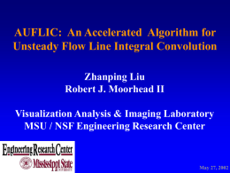 AUFLIC: An Accelerated Algorithm for Unsteady Flow Line