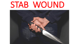Stab wound - King George's Medical University