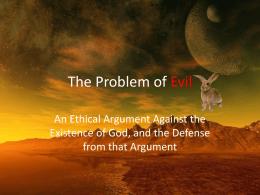 The Problem of Evil