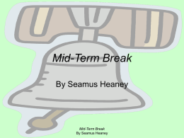 Mid-Term Break