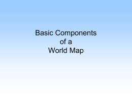 Basic Components of a World Map