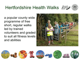 Harpenden & Villages Health Walks GP screens may 12