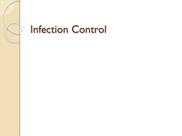 Infection Control - Respiratory Therapy Files