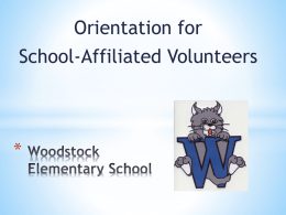 Woodstock elementary school - Cherokee County School District
