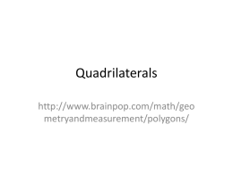 Quadrilaterals