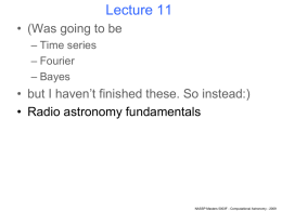 Lecture 1 - University of Cape Town