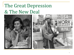 Great Depression - Radford High School