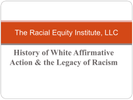 Racial Equity Institute