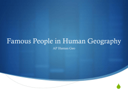 What your book left out - Vista RidgeAP Human Geography