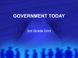 GOVERNMENT TODAY - University of Illinois at Urbana