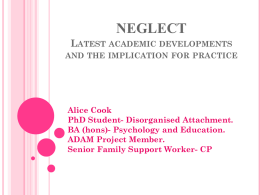 NEGLECT Research. Practice. Direct work.