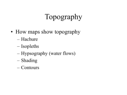 Topography - MapTools - Tools and information for using