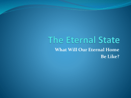 The Eternal State