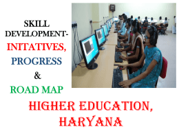 HIGHER EDUCATION HARYANA