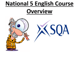 NQ5 English Course Overview
