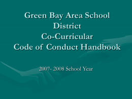 Green Bay Area School District Co