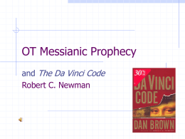 OT Messianic Prophecy