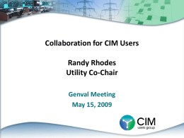 Collaboration for CIM Users