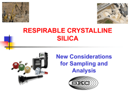 Respirable Crystalline Silica