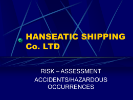 HANSEATIC SHIPPING Co. LTD