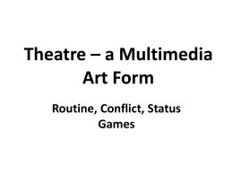 06 Routine, Conflict, Status Games
