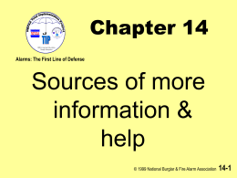 Sources of Help