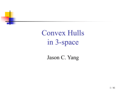 Convex Hulls