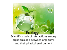 Ecology - OCVTS.org | Ocean County Vocational Technical