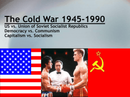 The Cold War - Your History Site