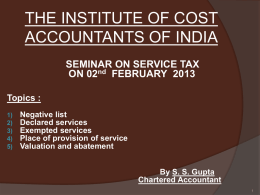 ICAI NAVI MUMBAI - The Institute of Cost Accountants of