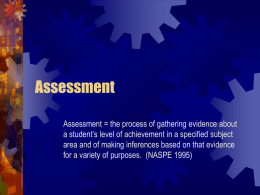 Step 7 - Assessment