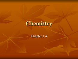 Chemistry - MACCRAY Schools