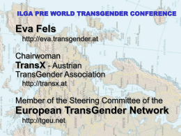 Geneva 2006 - Transgender