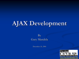 AJAX Development